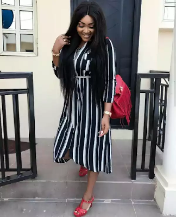 Actress Mercy Aigbe And Her Beautiful Daughter Step Out In Lovely Matching Outfits (Photos)